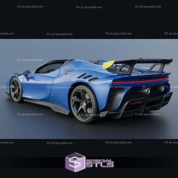 Ferrari SF90 XX Spider 3D Print Files