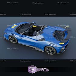 Ferrari SF90 XX Spider 3D Print Files