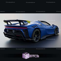 Ferrari SF90 XX Spider 3D Print Files