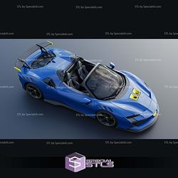 Ferrari SF90 XX Spider 3D Print Files