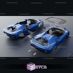 Ferrari SF90 XX Spider 3D Print Files