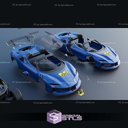 Ferrari SF90 XX Spider 3D Print Files