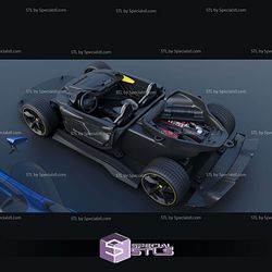 Ferrari SF90 XX Spider 3D Print Files