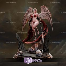 Freyja Odinsdottir Valkyrie Pin-Up 3D Print Files