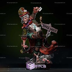 Mad Hatter Fanart 2024 3D Print Files