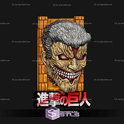 Magnet Decoration Armored Titan 3D Print Files