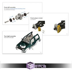 Mitsubishi Pajero Kit 3D Print Files