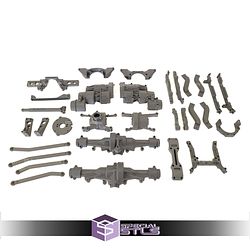 Mitsubishi Pajero Kit 3D Print Files