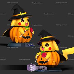 Pikachu Witch 3D Print Files