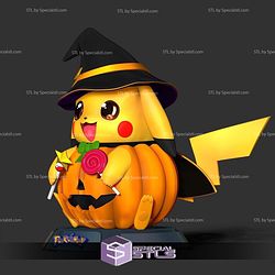 Pikachu Witch 3D Print Files