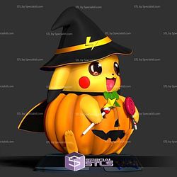 Pikachu Witch 3D Print Files