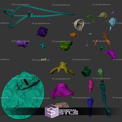 Rem and Weapons 3D Print Files