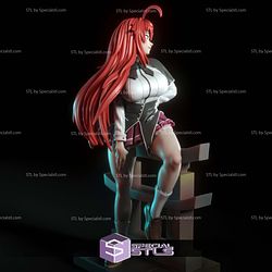 Rias Gremory Sitting 3D Print Files