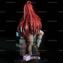 Rias Gremory Sitting 3D Print Files