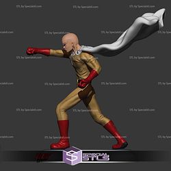 Saitama Punching Basic 3D Print Files