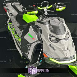 SkeeRide 2 RC Snowmobile 3D Print Files