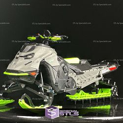 SkeeRide 2 RC Snowmobile 3D Print Files