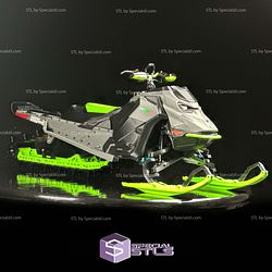 SkeeRide 2 RC Snowmobile 3D Print Files