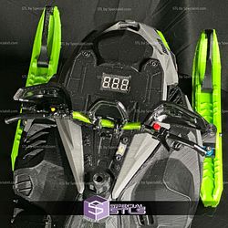 SkeeRide 2 RC Snowmobile 3D Print Files