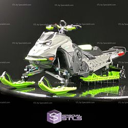 SkeeRide 2 RC Snowmobile 3D Print Files