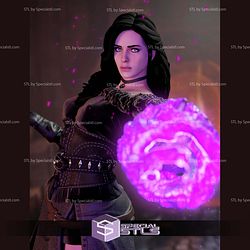 Yennefer The Witcher 1-4 Scale 3D Print Files