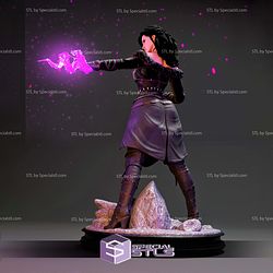 Yennefer The Witcher 1-4 Scale 3D Print Files