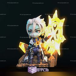 Albedo Chibi Genshin Impact 3D Print Files