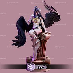 Albedo Sitting on Pillar 3D Print Files