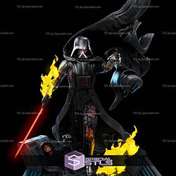 Darth Vader Defeat Darth Sidious 3D Print Files