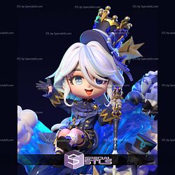 Furina Genshin Impact Chibi 3D Print Files