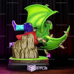Goku Kid Fight Tambourine 3D Print Files