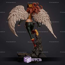 Hawkgirl with Mask 3D Print Files