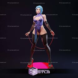 Line Girl Fanart 3D Print Files