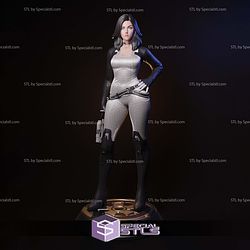 Miranda Lawson Basic Stand 3D Print Files