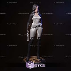 Miranda Lawson Basic Stand 3D Print Files