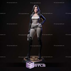 Miranda Lawson Basic Stand 3D Print Files