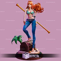 Nami Treasure Island 3D Print Files