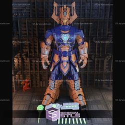 Battlegeus Galactus Articulated 3D Print Files