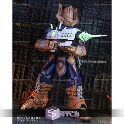 Battlegeus Galactus Articulated 3D Print Files