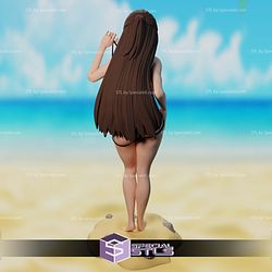 Beach Girl Pin Up Collection 3D Print Files