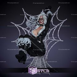 Black Cat Cobweb 3D Print Files