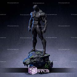 Black Panther on Panther Base V2 3D Print Files