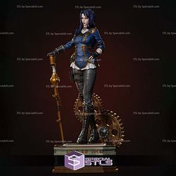 Caitlyn and Gun Standing Arcane 3D Print Files