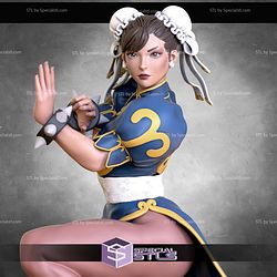 Chun li Dragon Base 3D Print Files