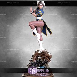 Chun li Dragon Base 3D Print Files