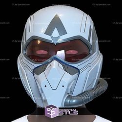 Cosplay STL Files Captain America Helmet Brave New World