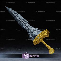 Cosplay STL Files Elden Ring Maliketh Black Blade