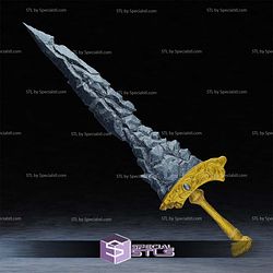 Cosplay STL Files Elden Ring Maliketh Black Blade