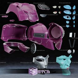 Cosplay STL Files Elita Transformer One Helmet