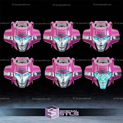 Cosplay STL Files Elita Transformer One Helmet